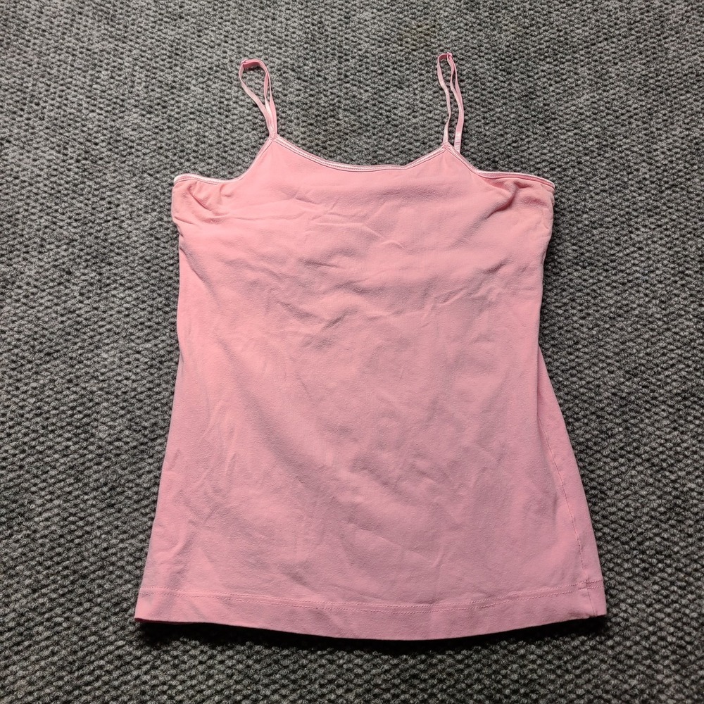 Miley Cyrus x Max Azria Pink Cami Tank Top Womens XL Adjustable Spaghetti Straps